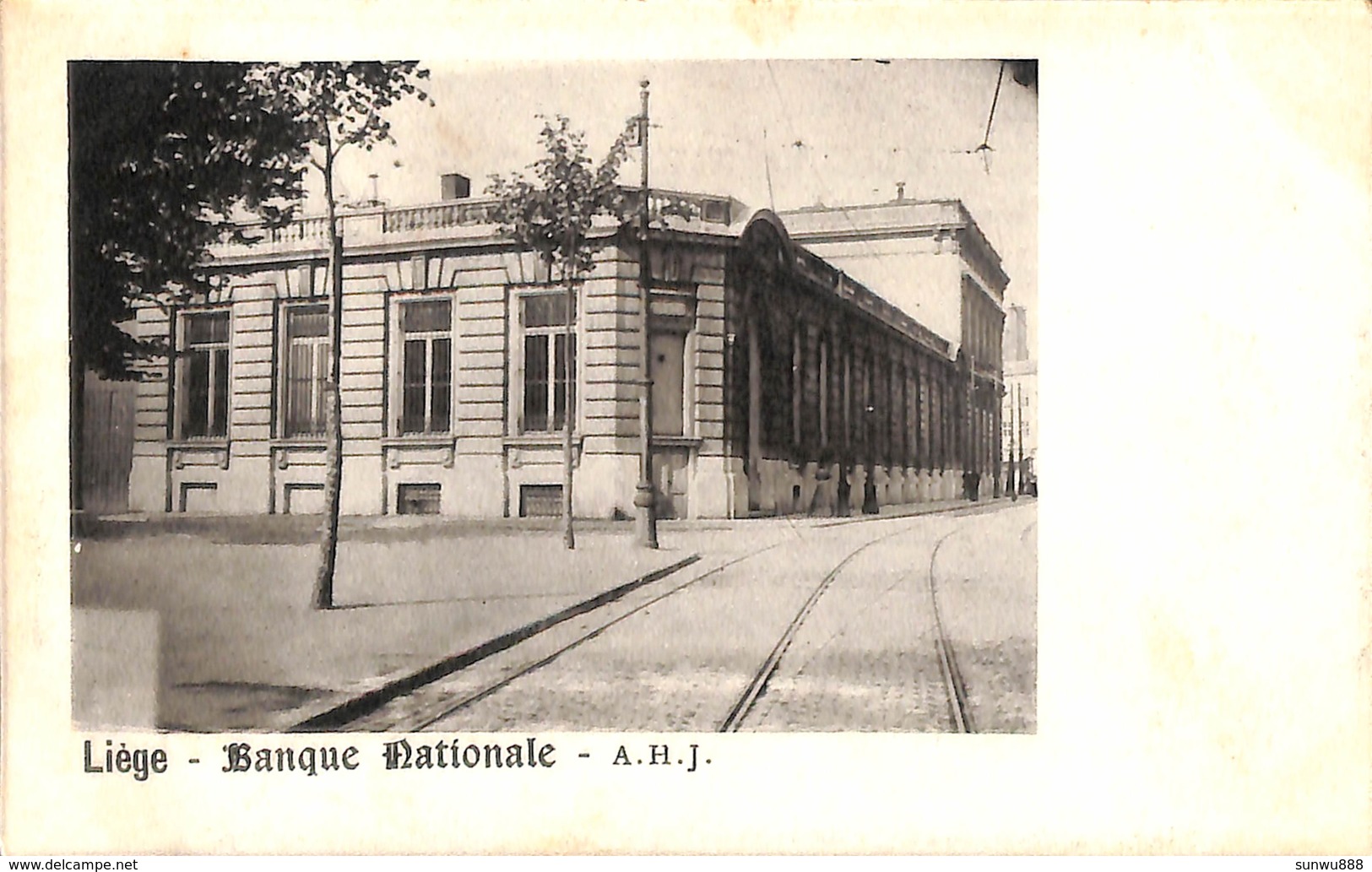 Liège - Banque Nationale A H J (peu Vue) - Liege