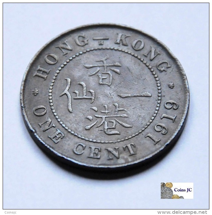 Hong Kong - 1 Cent - 1919 - Hong Kong