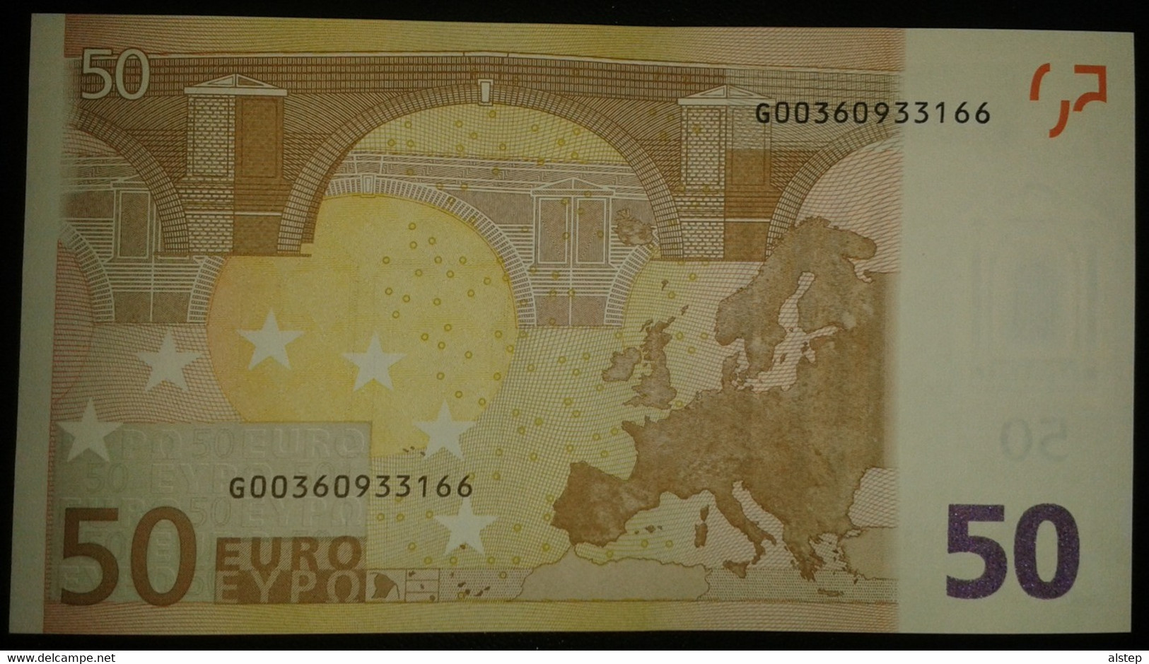 Europe CYPRUS CIPRO 50 Euro 2002, G-serie UNC, DRAGHI Sign, Printer R051 - 50 Euro