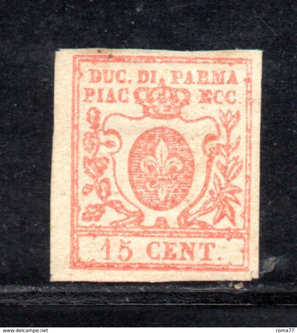 160B - PARMA , 15 Centesimi N. 9 *. Firma BOLAFFI - Parma