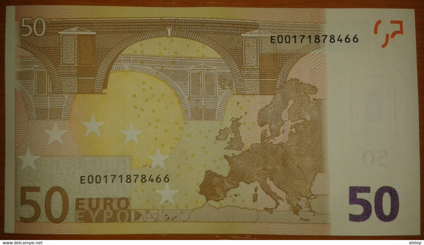 SLOVAKIA 50 Euro 2002 E-serie UNC, DRAGHI Sign, Printer R052 - 50 Euro