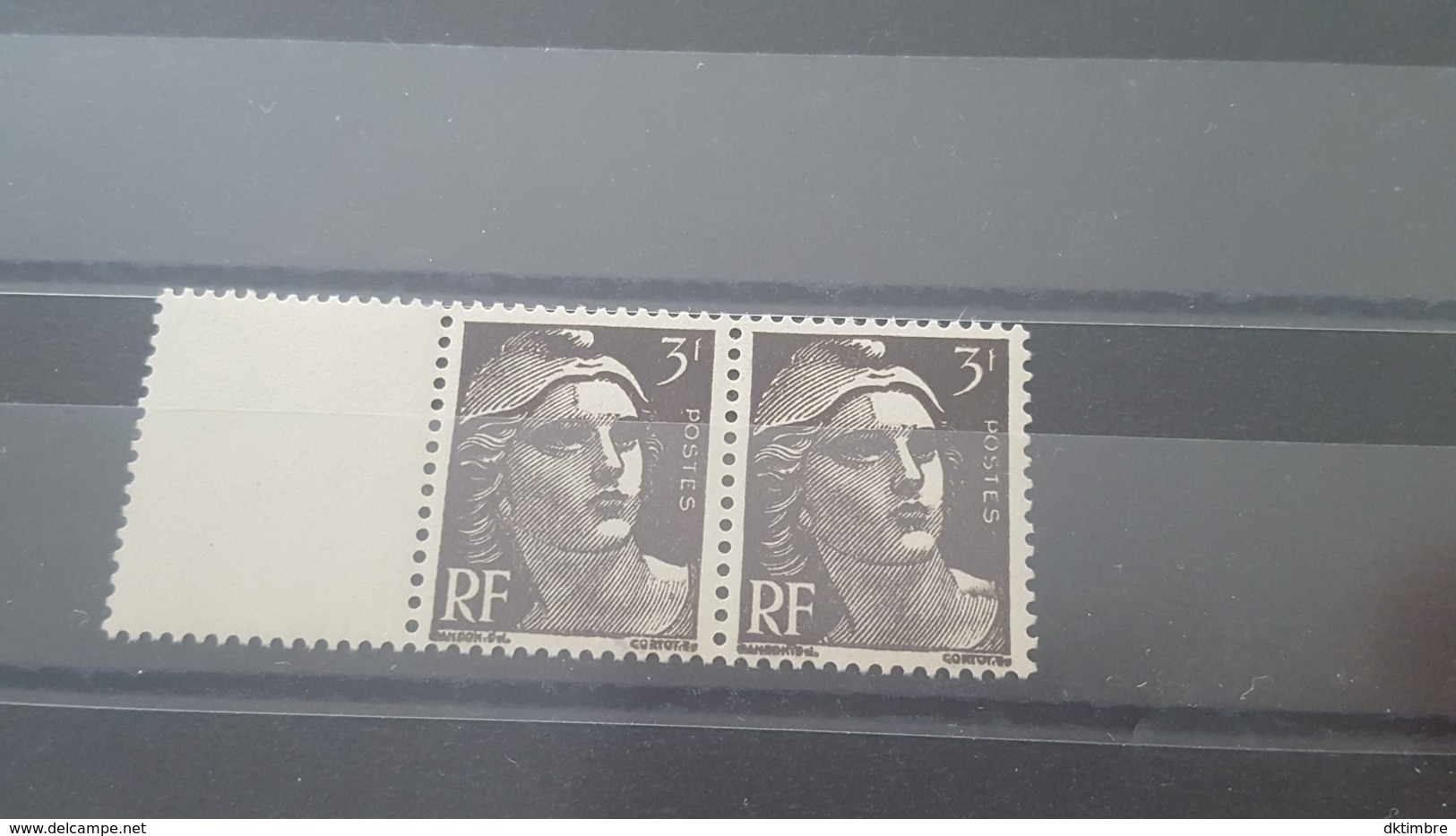 LOT 433495 TIMBRE DE FRANCE NEUF** VARIETE F EFFACE - Non Classés