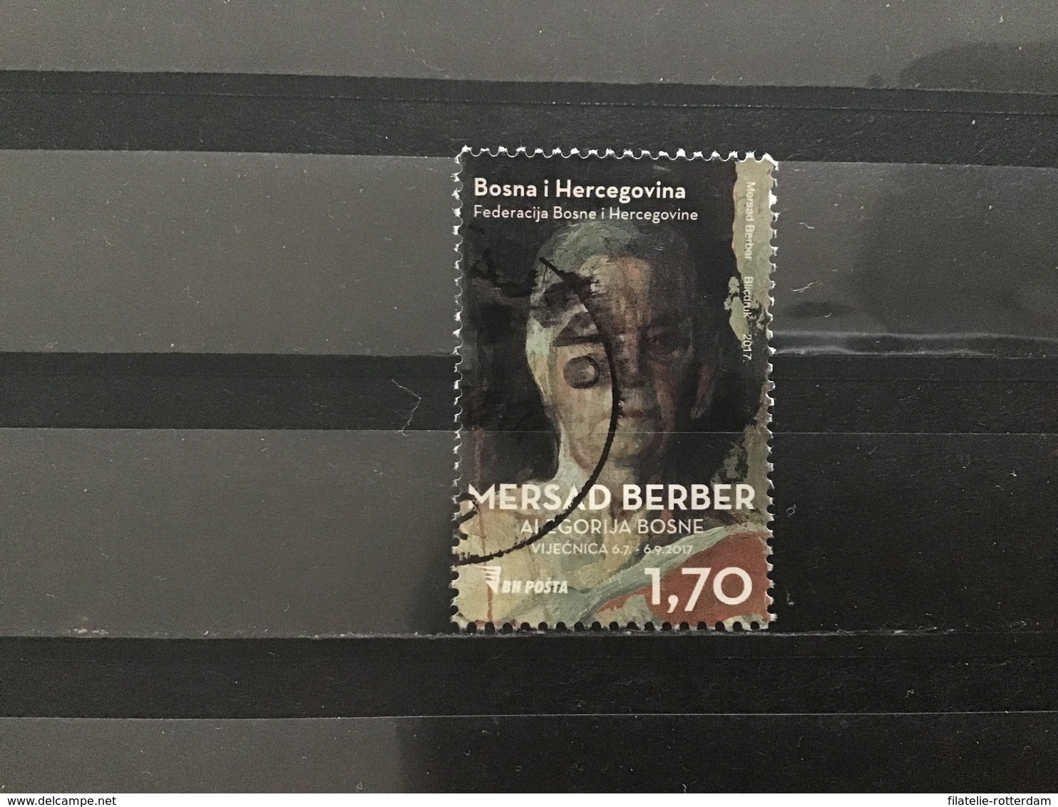 Bosnië & Herzegovina / Bosnia - Mersad Berber (1.70) 2017 - Bosnië En Herzegovina