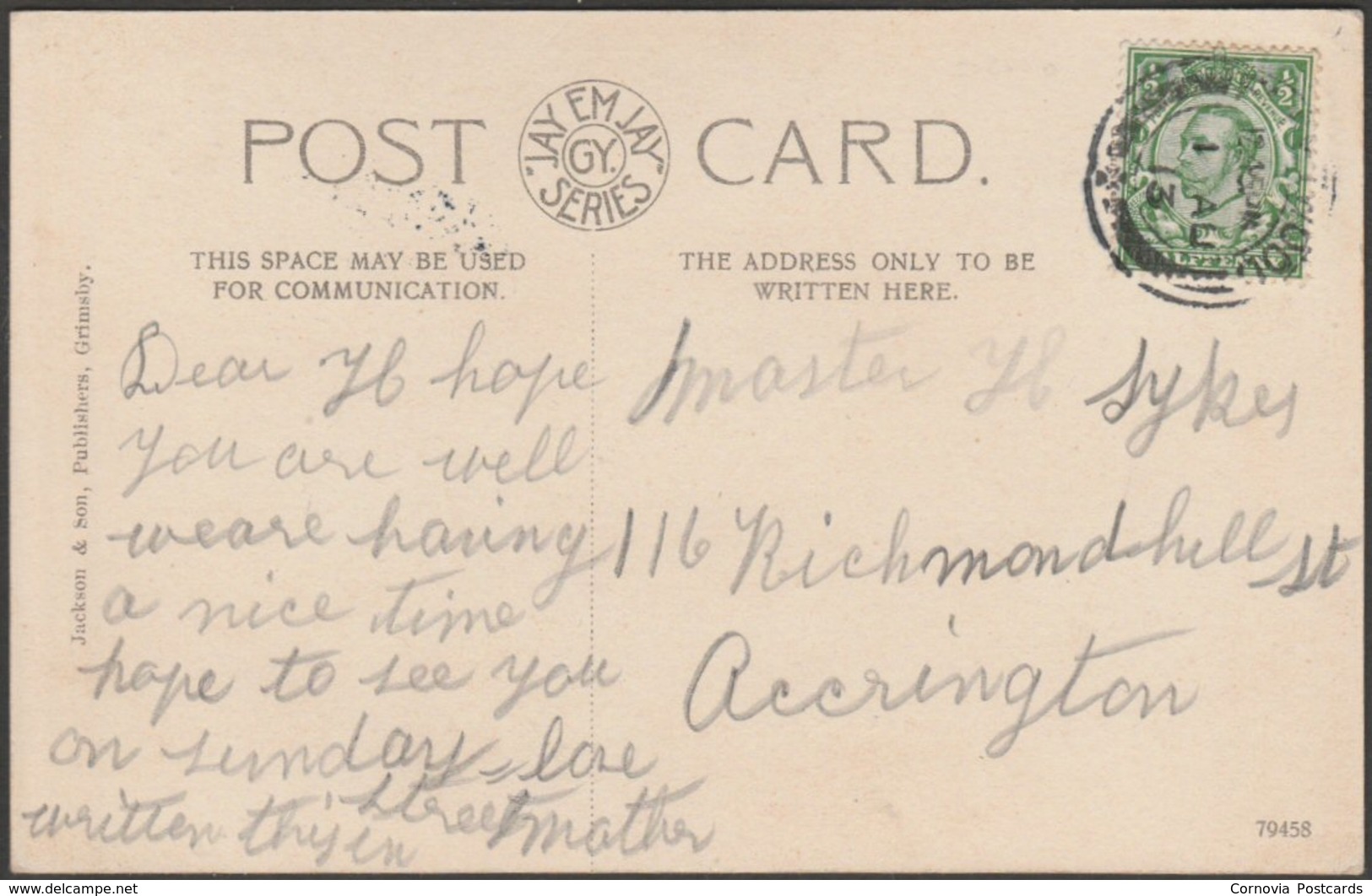 Multiview, Fleetwood, Lancashire, 1913 - Jackson & Son Postcard - Other & Unclassified