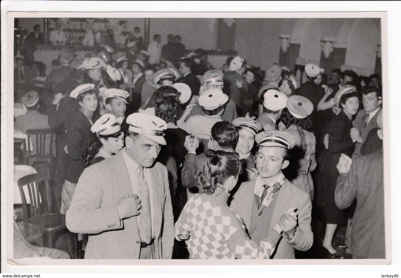 2 Photo 17,5 X 11,5 Cm Militaire Banquet Aviation Studio Alpy Tarbes - Anonymous Persons