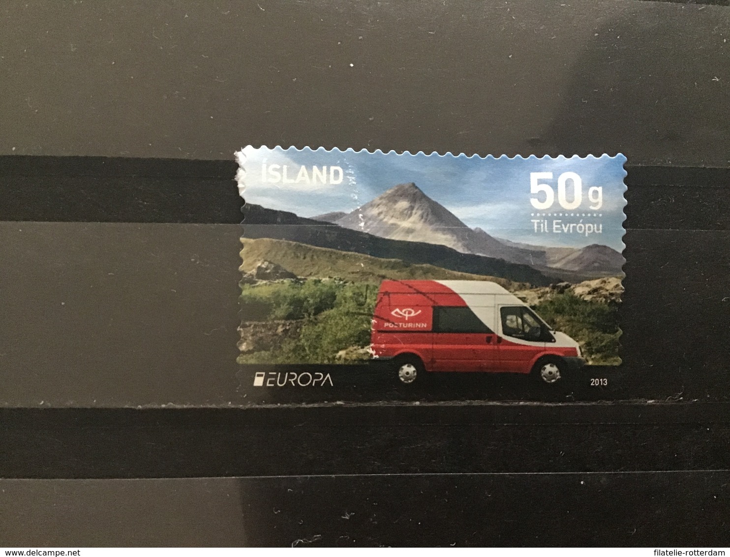 IJsland / Iceland - Europa, Postvoertuigen 2013 - Gebruikt