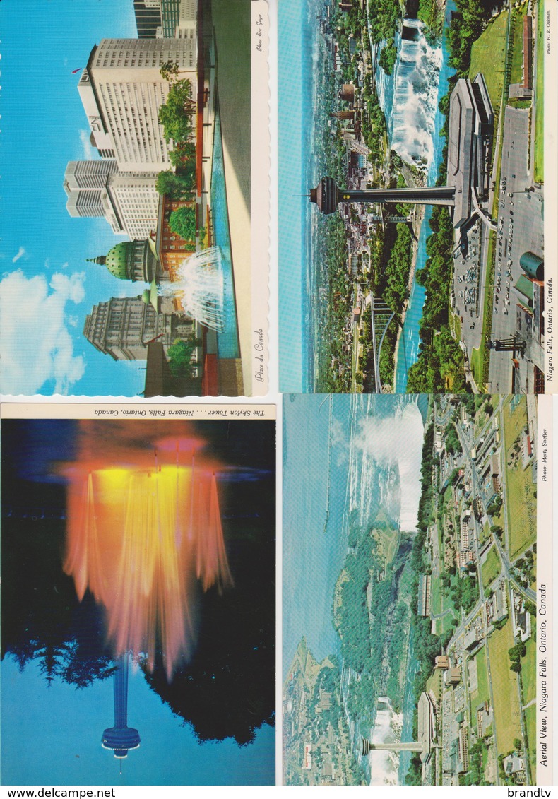 27 cartes postales du CANADA   Montreal-Ontario