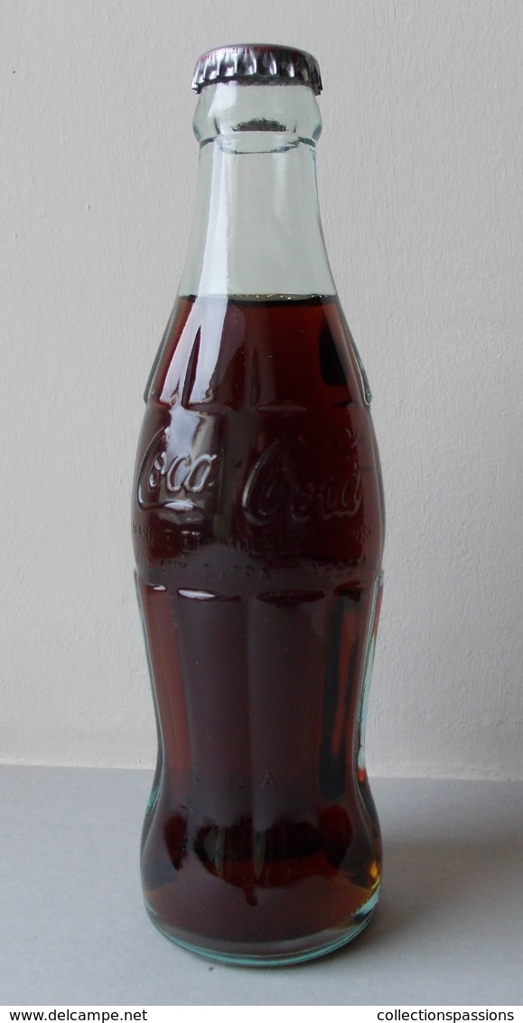 - Ancienne Bouteille En Verre. COCA COLA - Année 80 - 19cl - Bouteille Jamais Ouverte - - Bottles