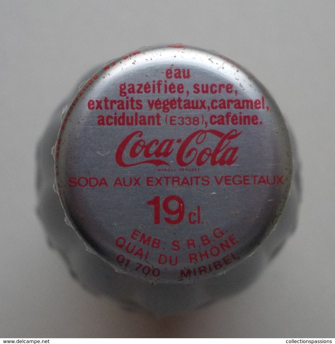 - Ancienne Bouteille En Verre. COKE . COCA COLA - Année 80 - 19cl - Bouteille Jamais Ouverte - - Bouteilles