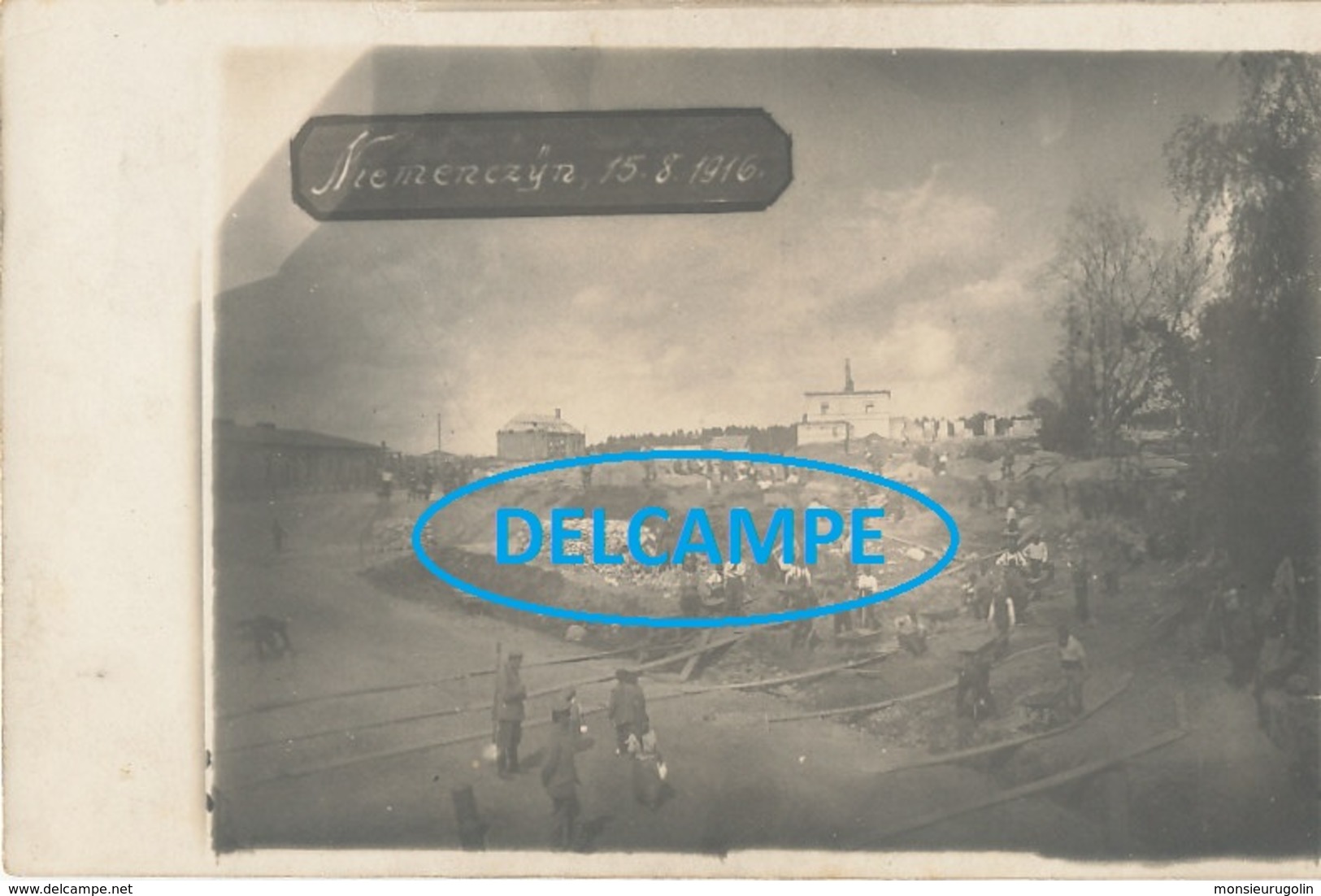 LITUANIE )) CARTE PHOTO   Souvenir Des Représailles En RUSSIE 1916 / Voir Verso / MILITARIA / GUERRE - Lituanie