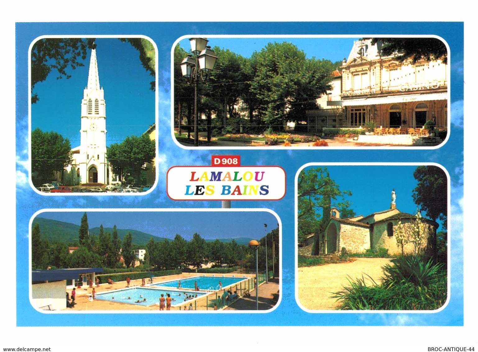 LOT N°637 - LOT DE 40 CARTES DE LAMALOU LES BAINS