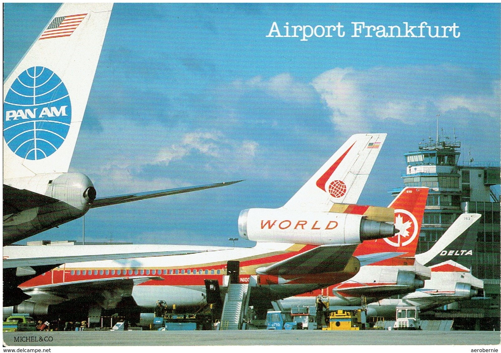 Flughafen Frankfurt (World Airways / Pan Am / Air Canada / Delta Airlines) - Aerodrome