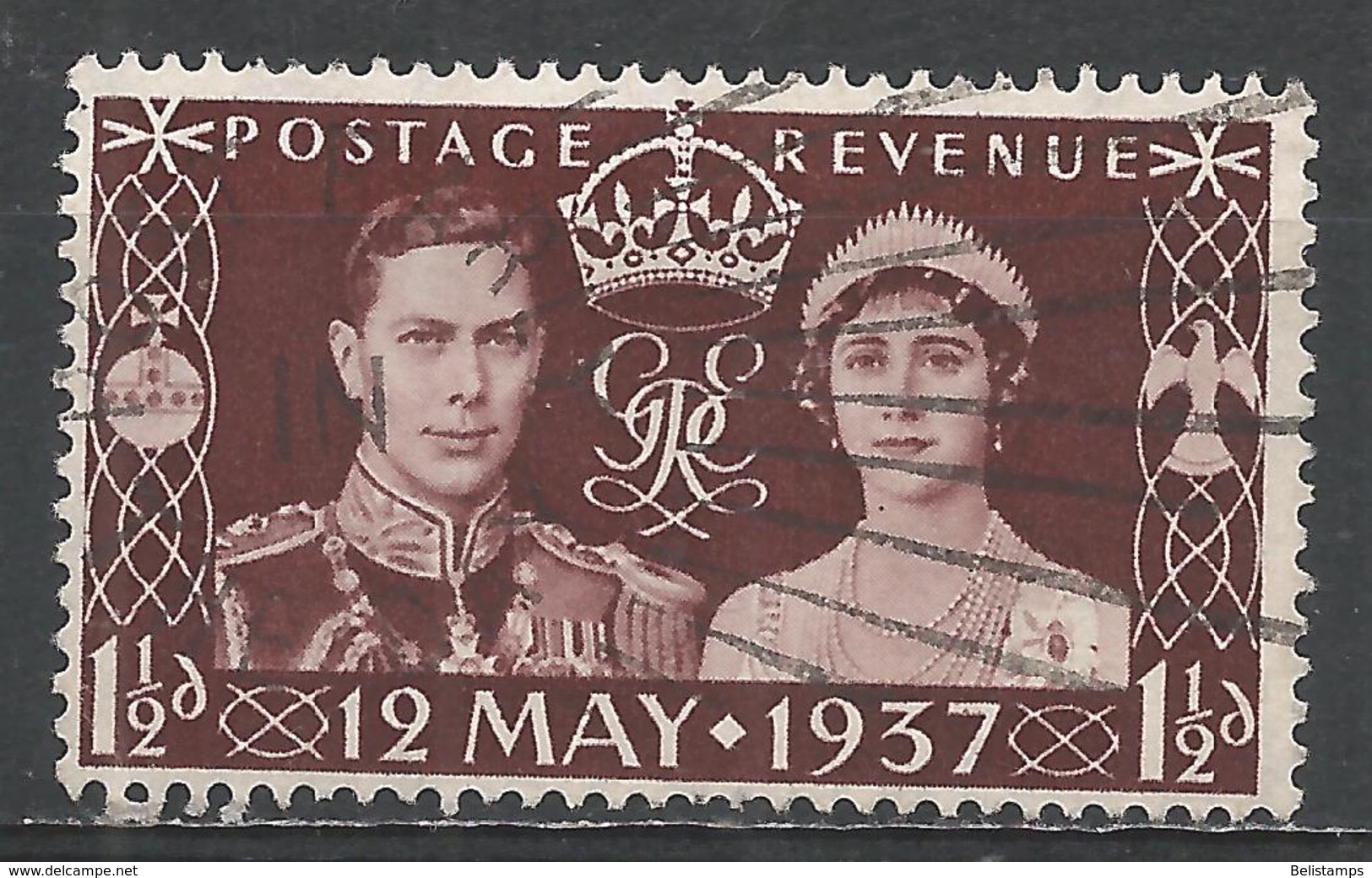 Great Britain 1937. Scott #234 (U) King George VI And Queen Elizabeth ** - Usados