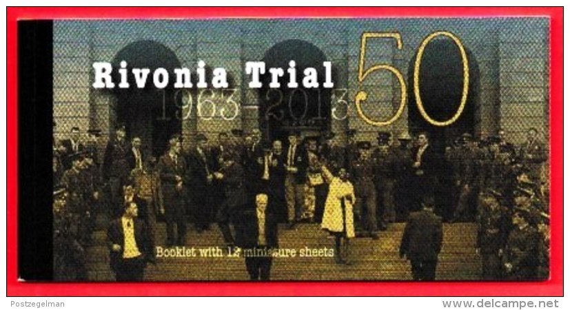 RSA, 2013, MNH Booklet Of Stamps ,  Rivonia Trial, F3825 - Gebruikt