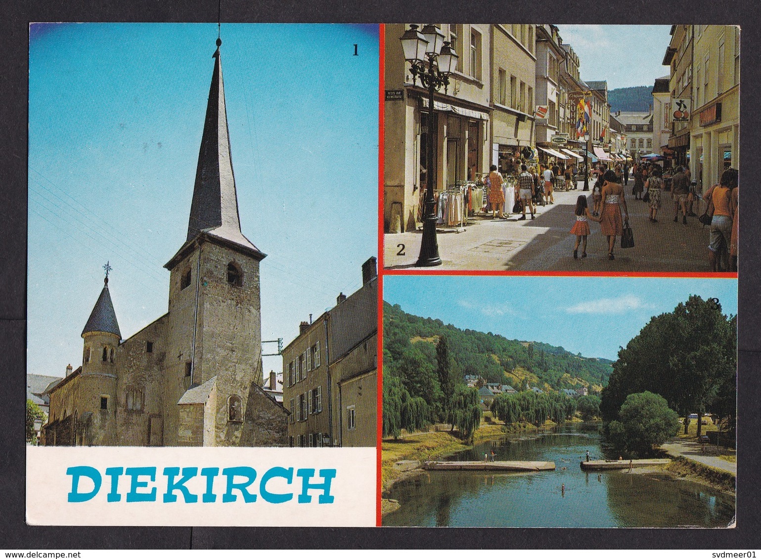 Luxembourg: Picture Postcard To Netherlands 1986, 1 Stamp, Cancel No Alcohol In Traffic, Car Road Safety (traces Of Use) - Brieven En Documenten