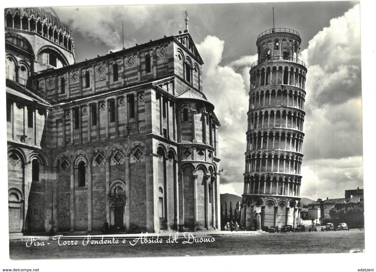 Toscana Pisa Torre Pendente E Abside Del Duomo Non Viaggiata Condizioni Come Da Scansione - Pisa