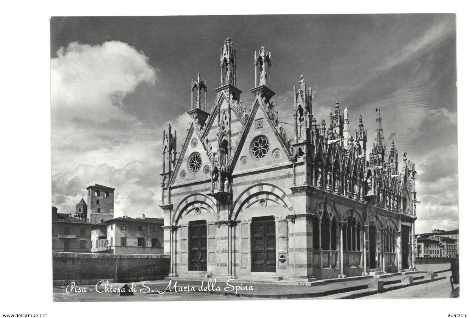 Toscana Pisa Chiesa Di Santa Maria Della Spina Non Viaggiata Condizioni Come Da Scansione - Pisa