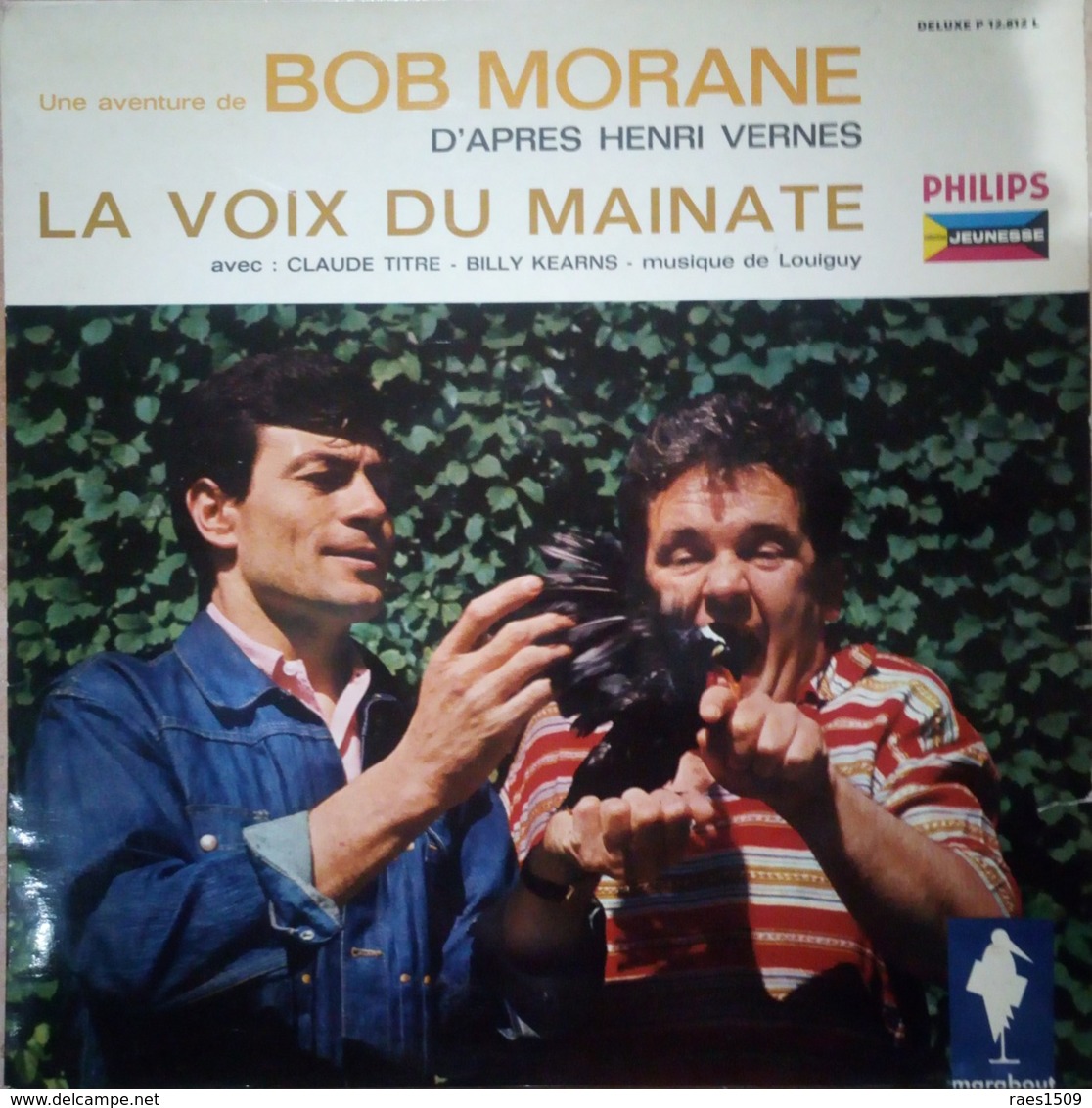 Disque 33 T Aventure De Bob Morane D'Henri Vernes (la Voix Du Mainate) - Records