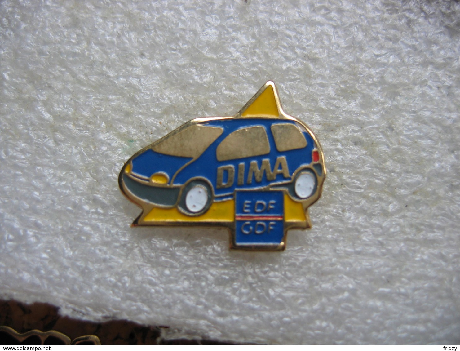 Pin's EDF-GDF, Twingo DIMA (dispositif D'initiation Aux Métiers En Alternance) - EDF GDF