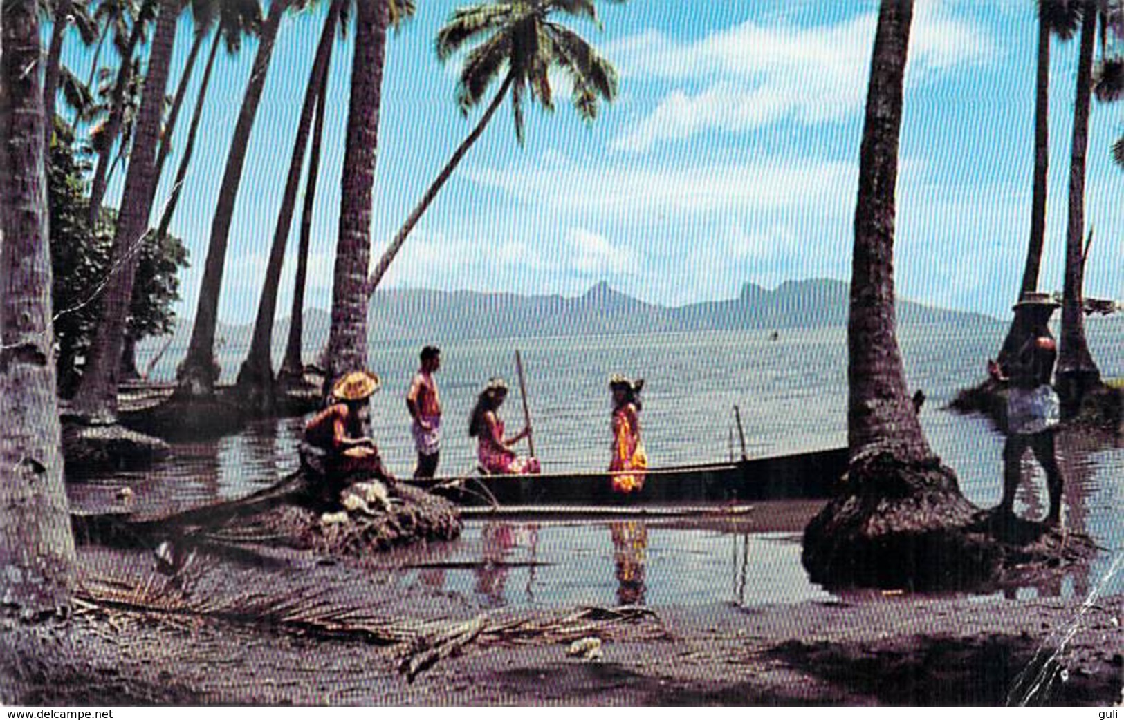 Polynésie Française PANAUIA District (vahinés) ( Photo Sounam Papeete Tahiti  C 13135 ) BV *PRIX FIXE - Polynésie Française