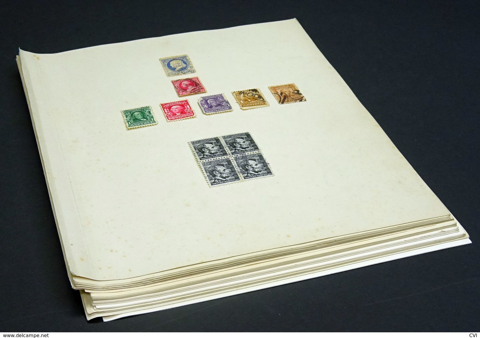 USA Early To Modern Incl. Blocks, 1908 American Red Cross Cinderella F/U, Etc. - Collections