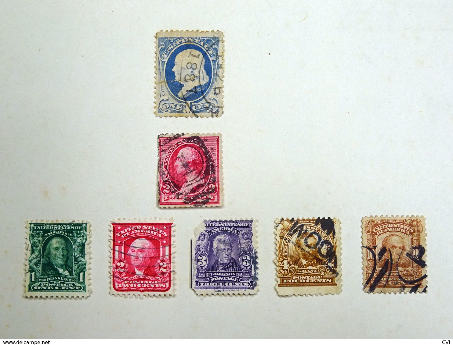 USA Early To Modern Incl. Blocks, 1908 American Red Cross Cinderella F/U, Etc. - Collections