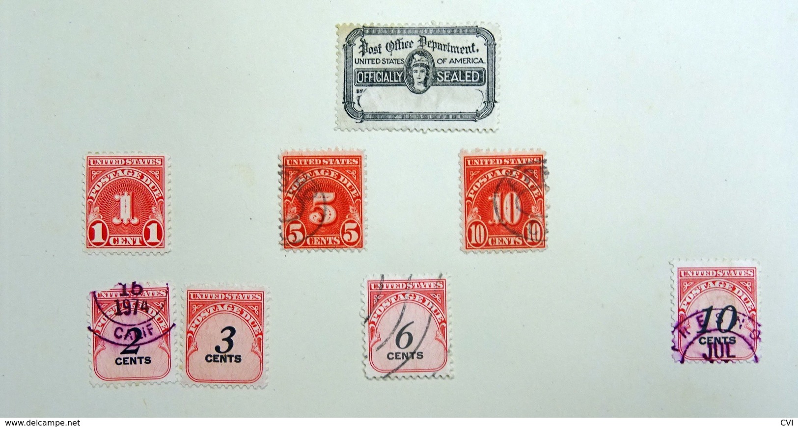 USA Early to Modern incl. Blocks, 1908 American Red Cross Cinderella F/U, etc.