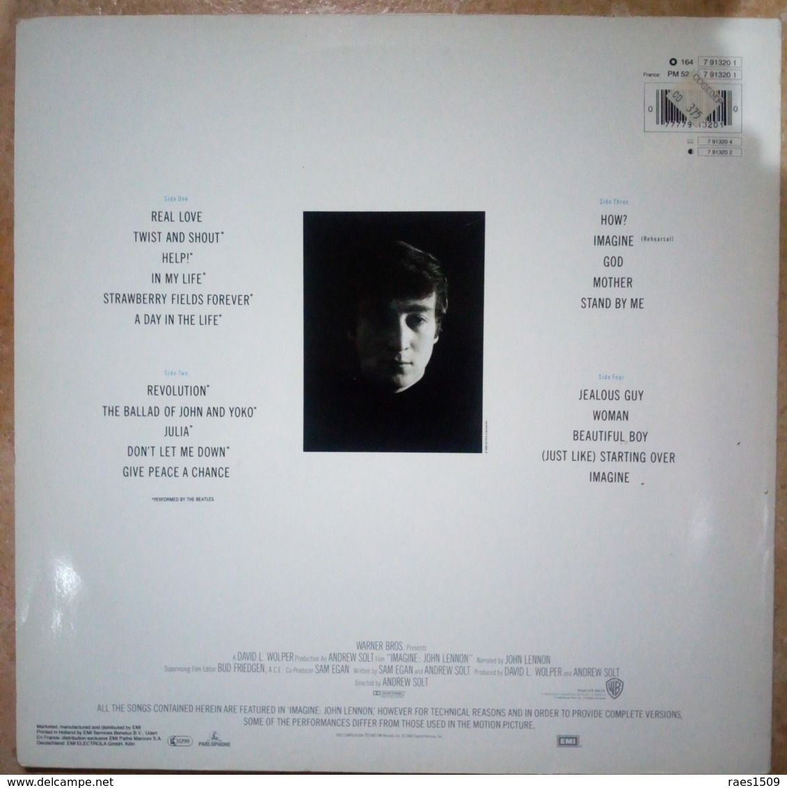 Disque Double 33 T De John Lennon Imagine - Rock