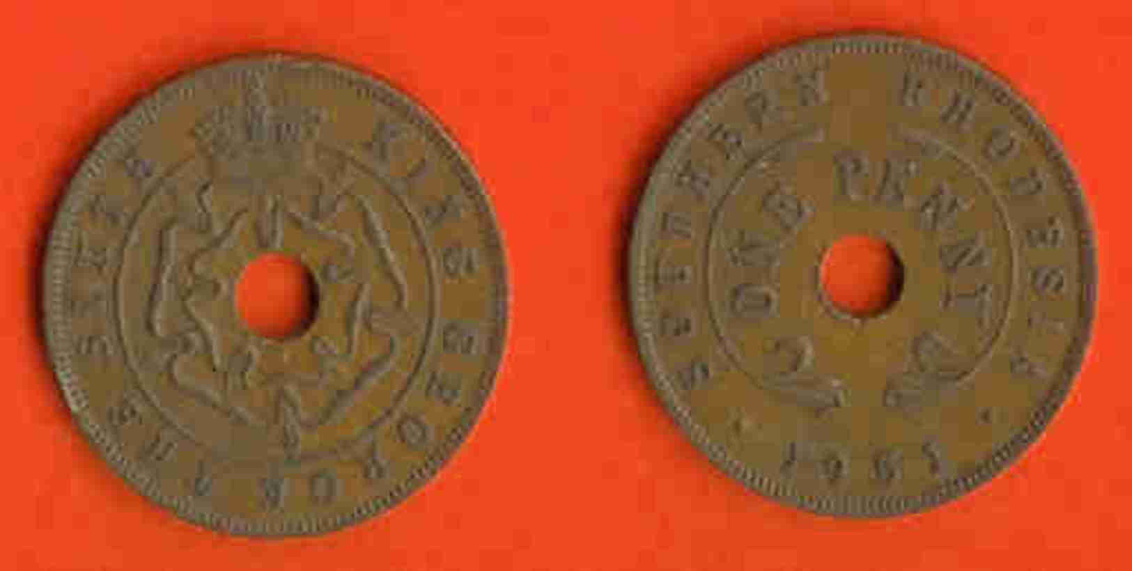 SOUTH RHODESIA 1949-52  Coin 1 P Bronze KM25 C 178 - Rhodésie