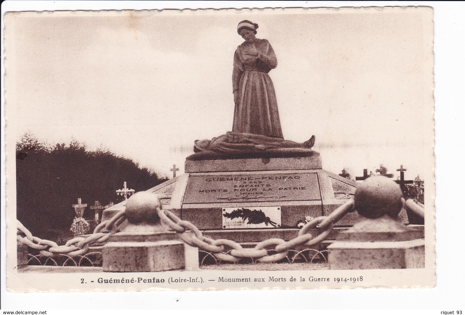 2 - Guéméné-Penfao - Monument Aux Morts De La Guerre De 1914-1918 - Guémené-Penfao