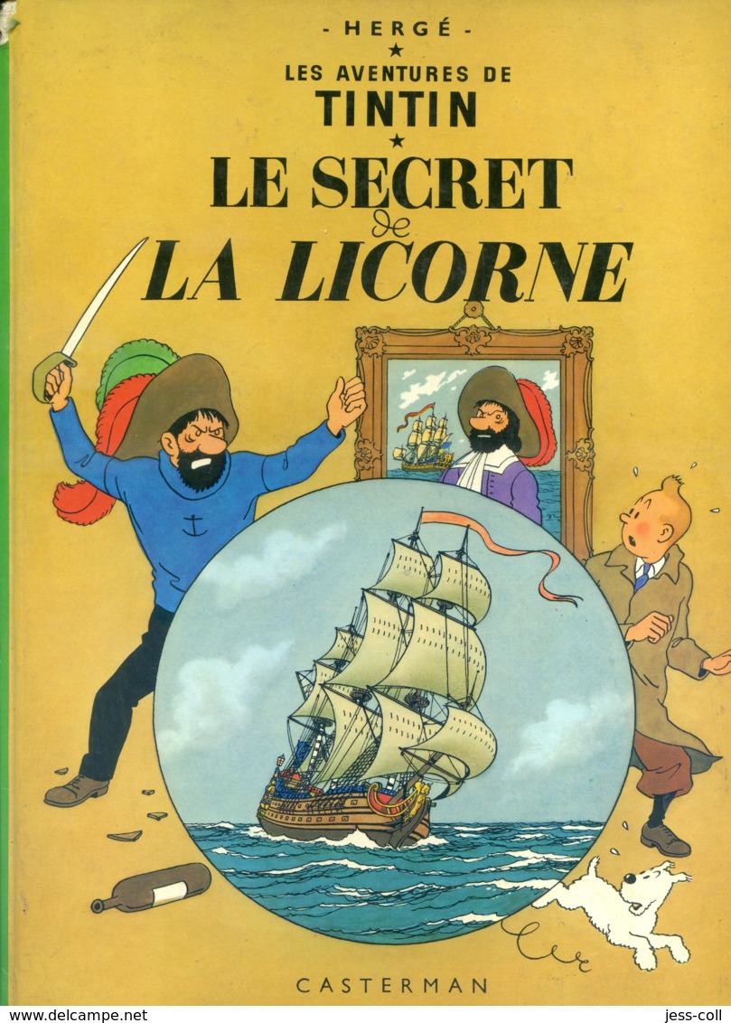 Tintin - Le Secret De La Licorne - B42 (1975) - Hergé