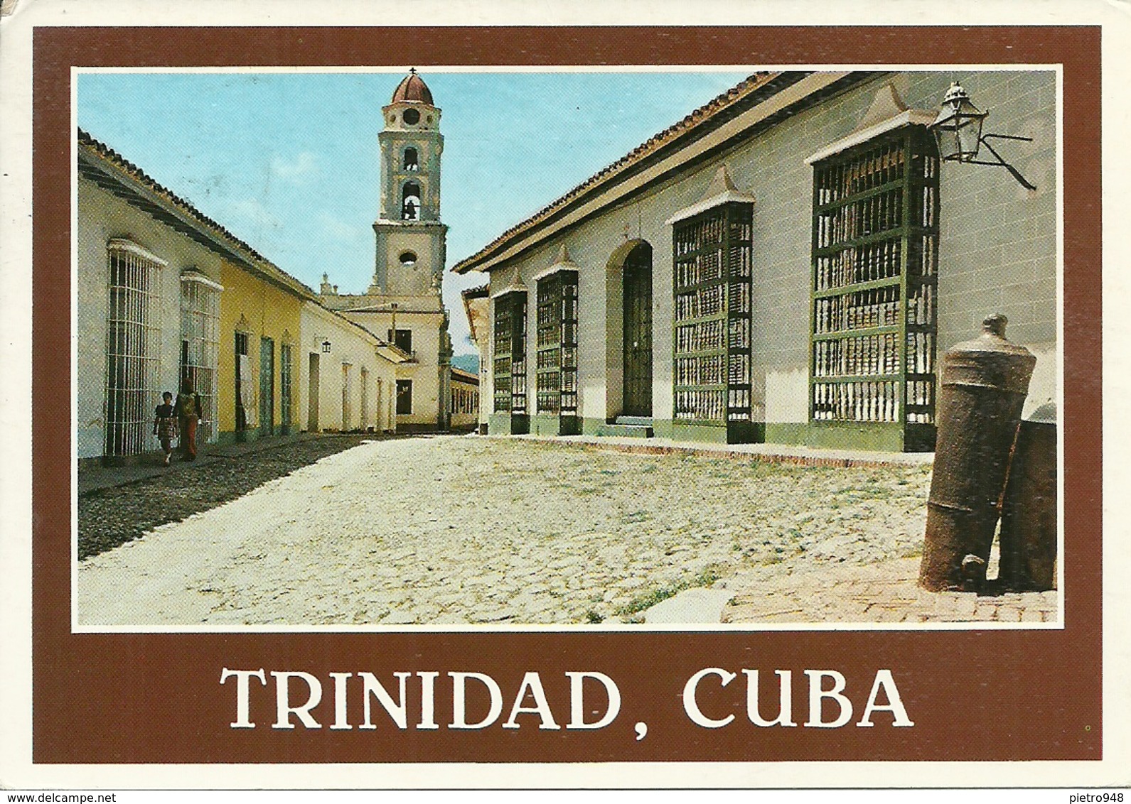Trinidad (Cuba) Calles Empedradas, Cobblestone Streets Thematic Stamp "1989 Dia De Las Madres" - Cuba