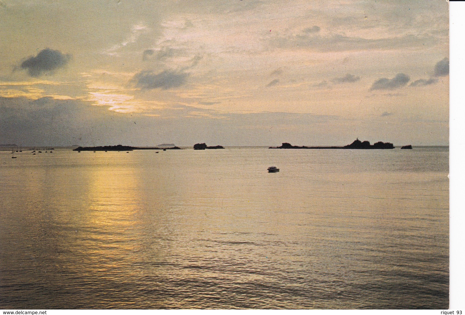 PORT-BLANC - Coucher De Soleil Sur Les Iles - Penvénan