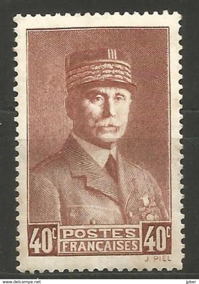 (F1-361) France - N°470 * - Pétain - Neufs