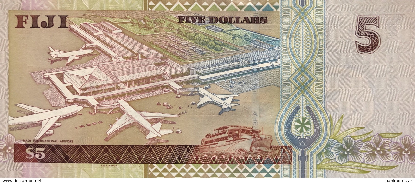 Fiji 5 Dollars, P-105b (2002) - UNC - Fidschi