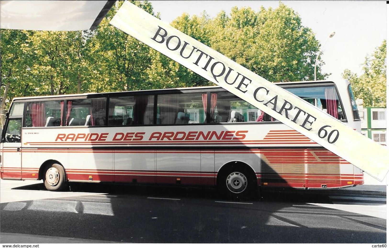 BUS AUTOBUS AUTOCAR - PHOTO 15X 9,5 – RAPIDE ES ARDENNES PERLE AU NORD LUXEMBOURG ?? (N°105) - Buses & Coaches