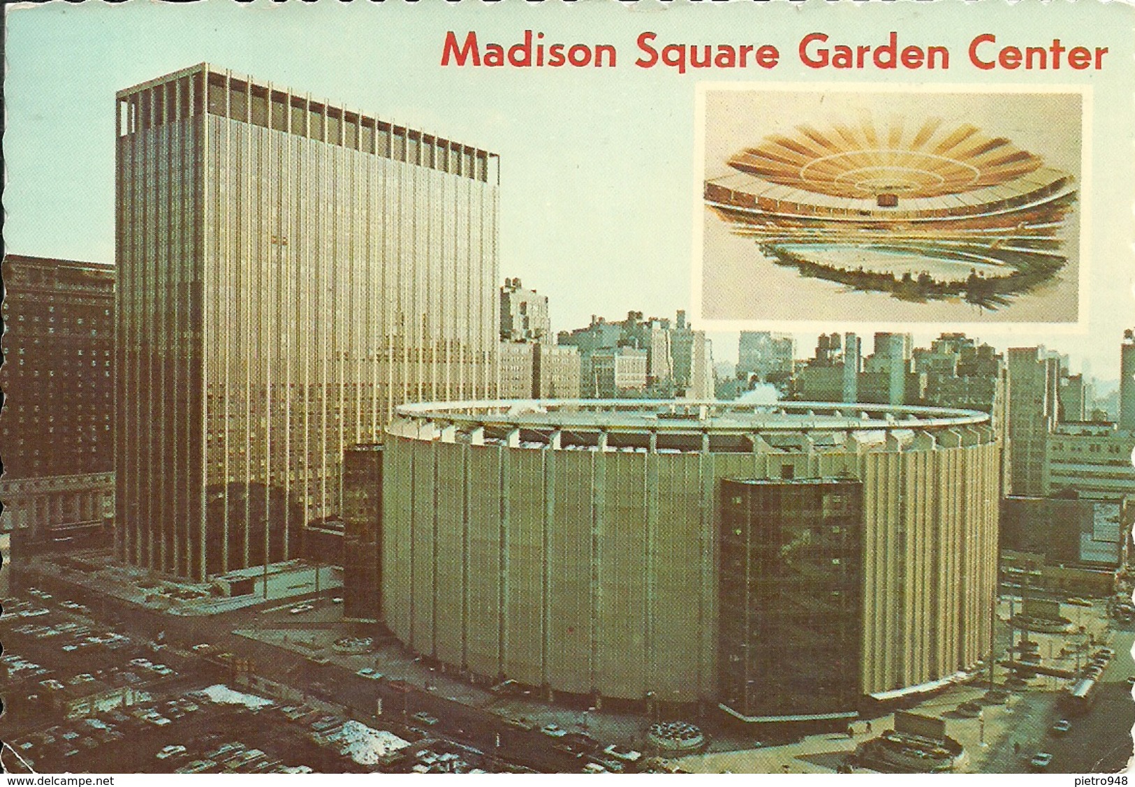 New York City (N.Y., Usa) Madison Square Garden Center - Stades & Structures Sportives
