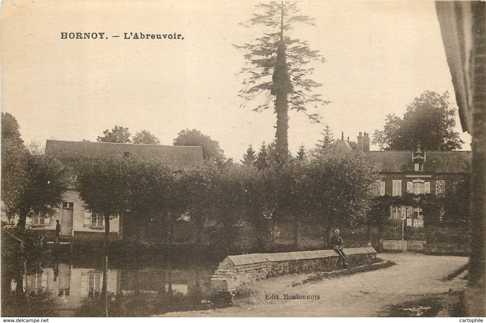 80 - HORNOY - L'abreuvoir - Hornoy Le Bourg