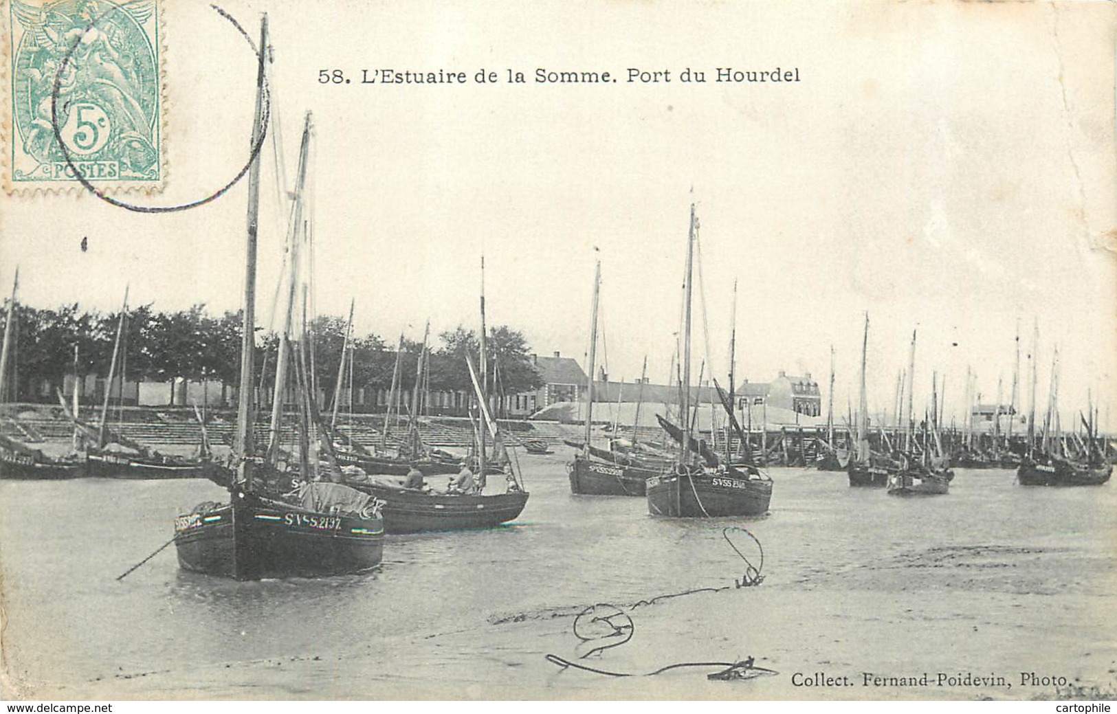 80 - LE HOURDEL - L'estuaire De La Somme - Port 1905 - Le Hourdel