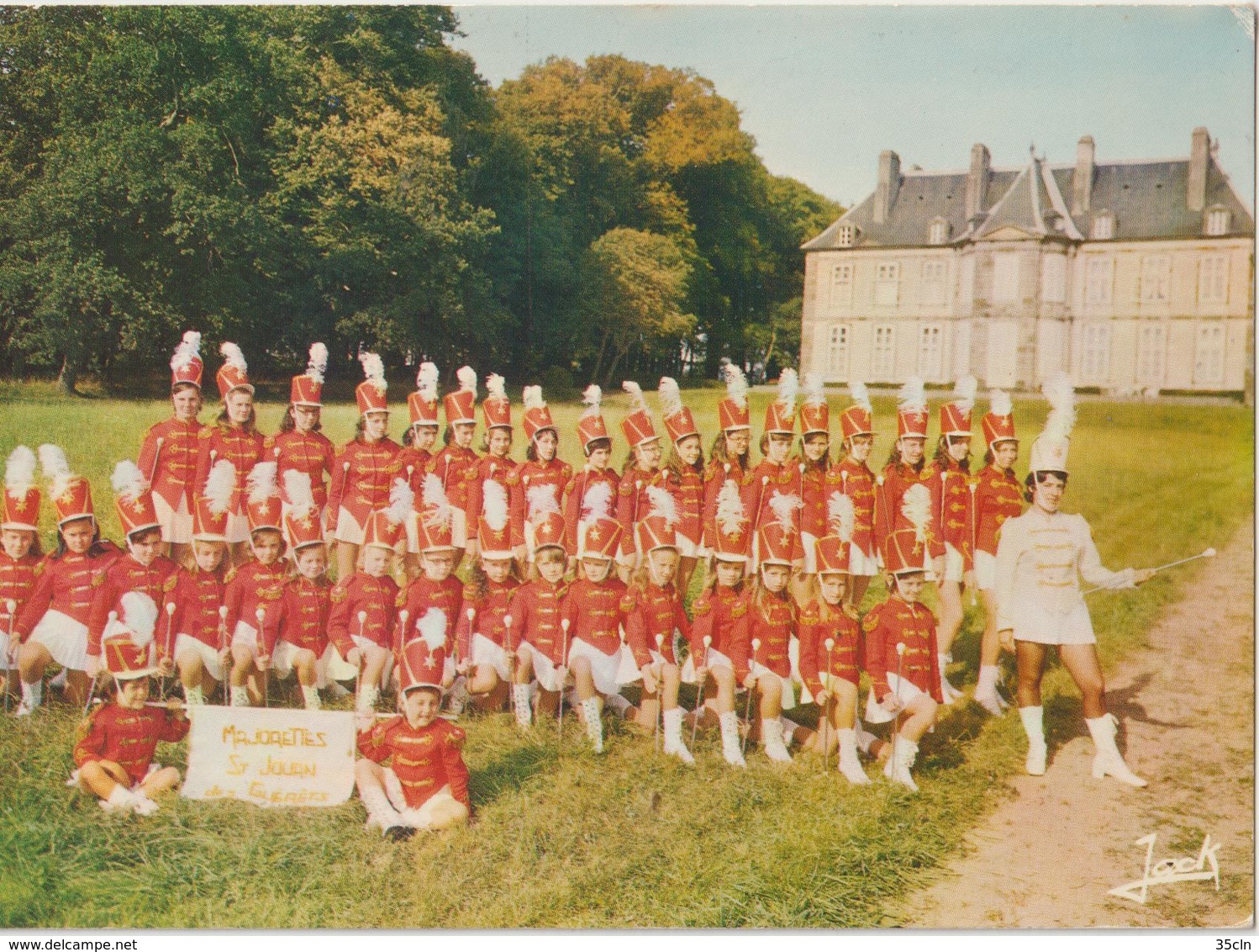 SAINT JOUAN DES GUERÊTS - Les Majorettes De St Jouan Des Guérêts, 1er Prix Départemental D'Ille Et Vilaine 1971 (Rare). - Other & Unclassified