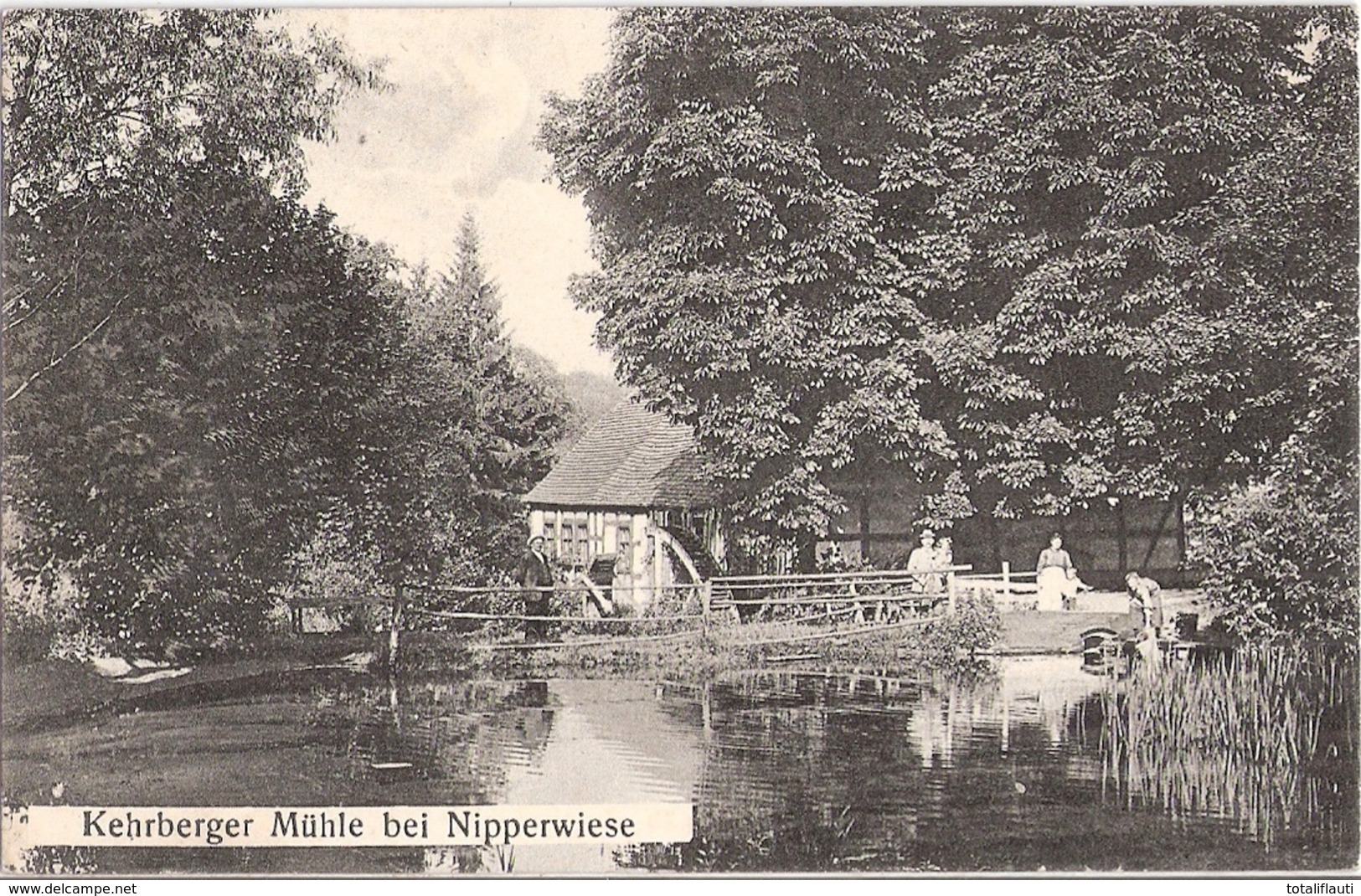 KEHRBERGER MÜHLE Sosniak Bei NIPPERWIESE Ognica Gm Widuchowa Belebt 26.3.1912 Gelaufen - Neumark