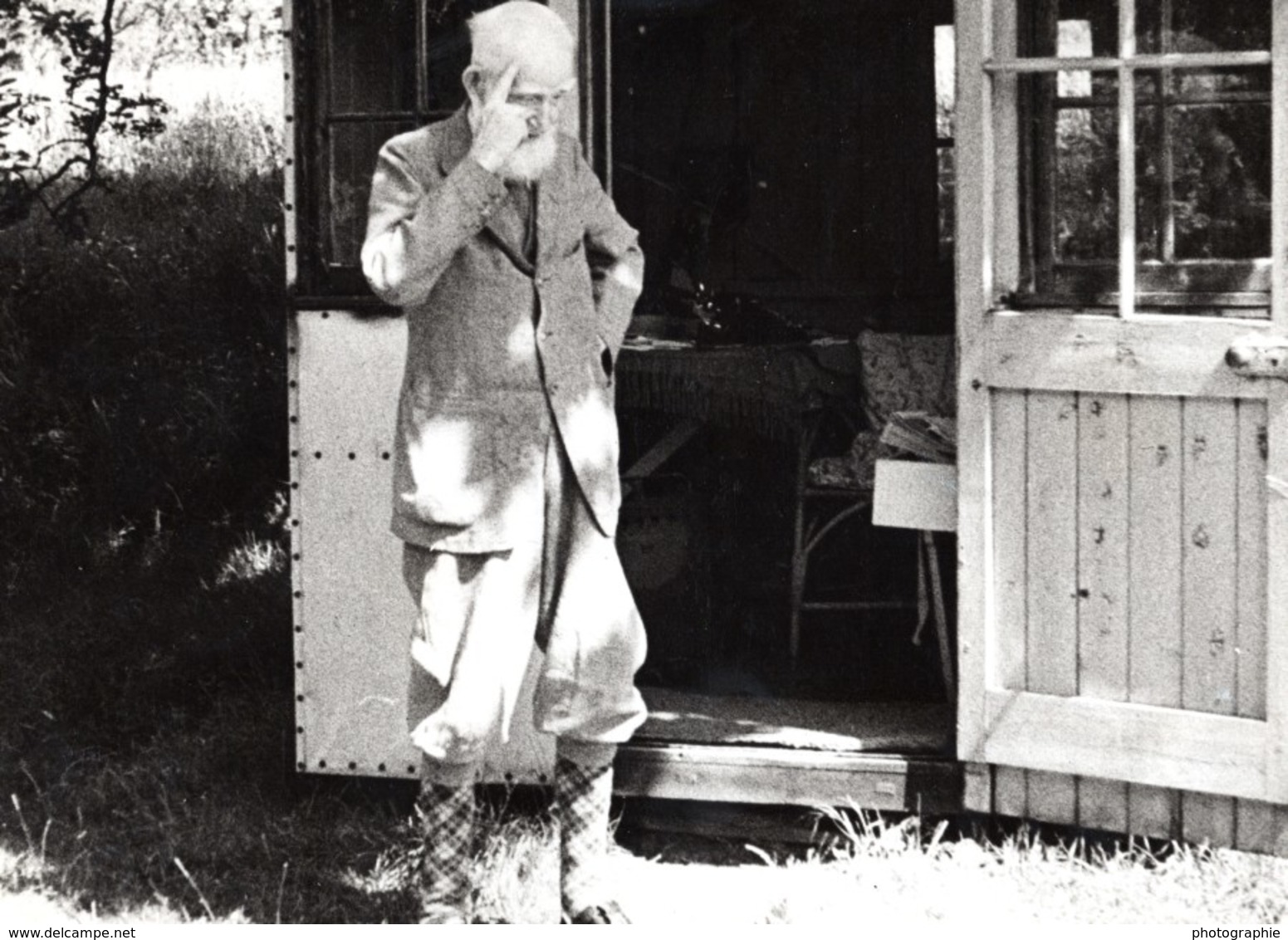 Ayot St Lawrence Ecrivain George Bernard Shaw Chez Lui Ancienne Photo 1946 - Personalidades Famosas