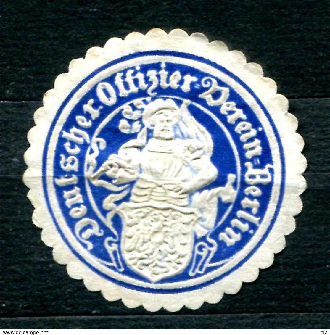 ALLEMAGNE - Siegelmarke "Deutscher Offizier Verein Berlin" - Erinnophilie
