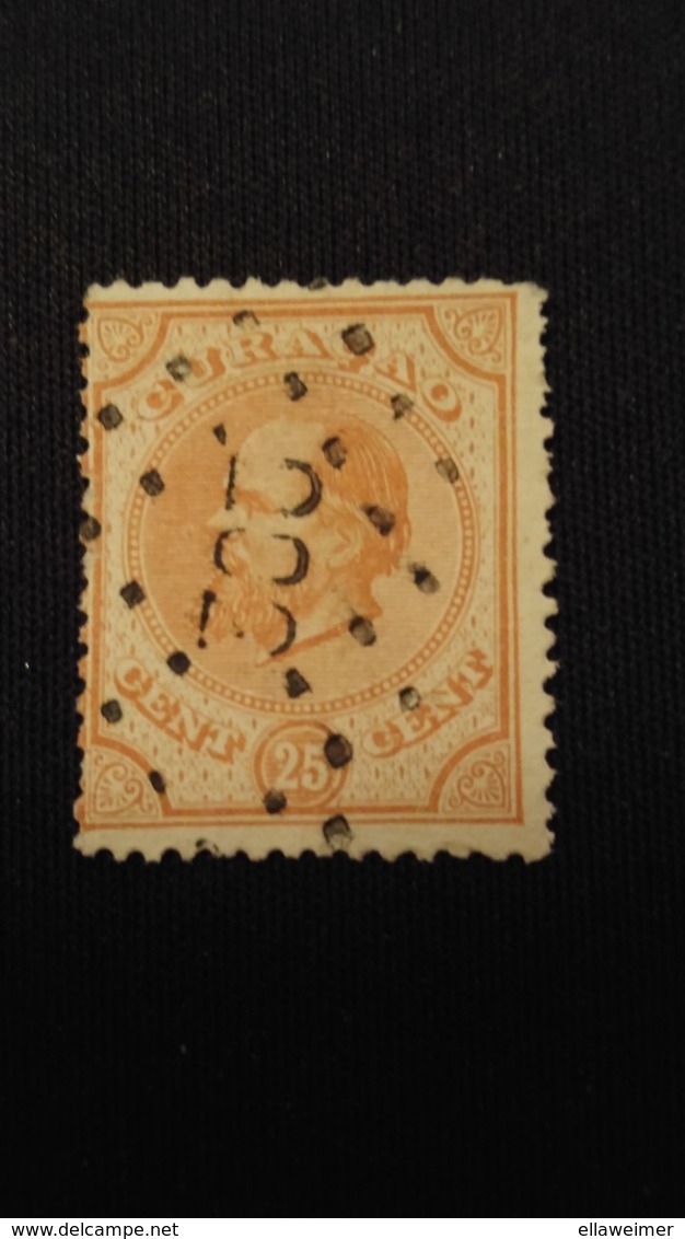 Curacao - Nr. 7C (met Puntstempel 282) - Curaçao, Antilles Neérlandaises, Aruba