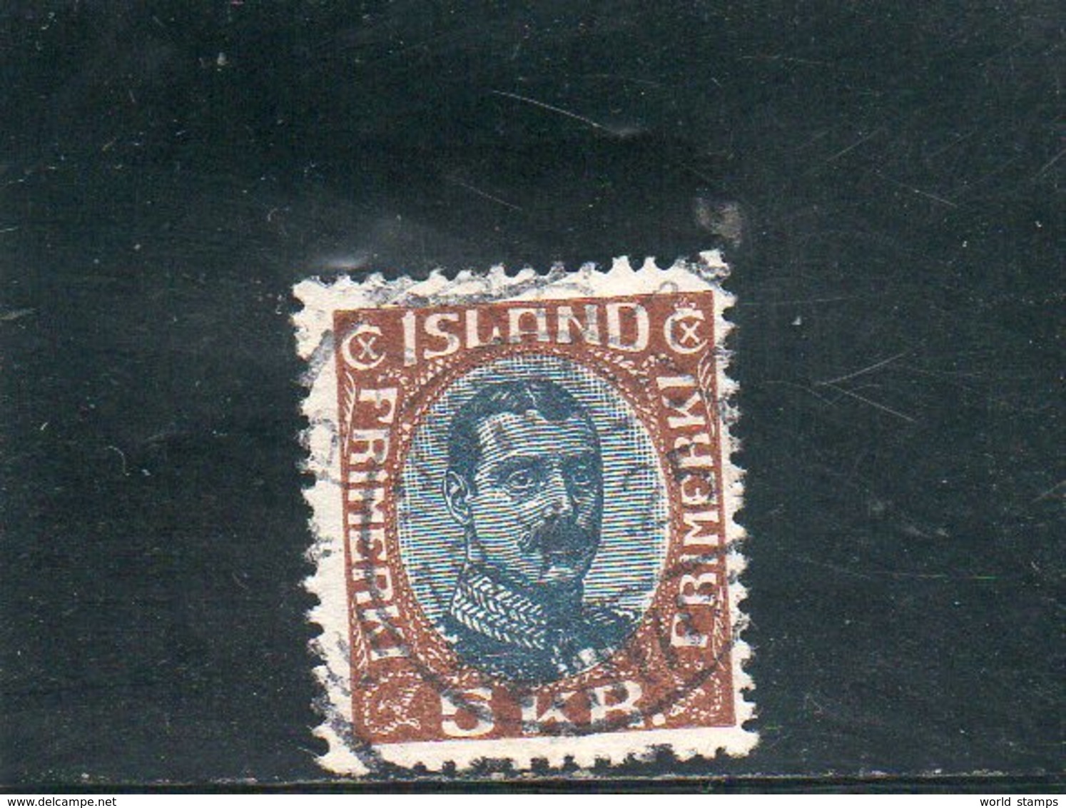 ISLANDE 1920 O - Oblitérés