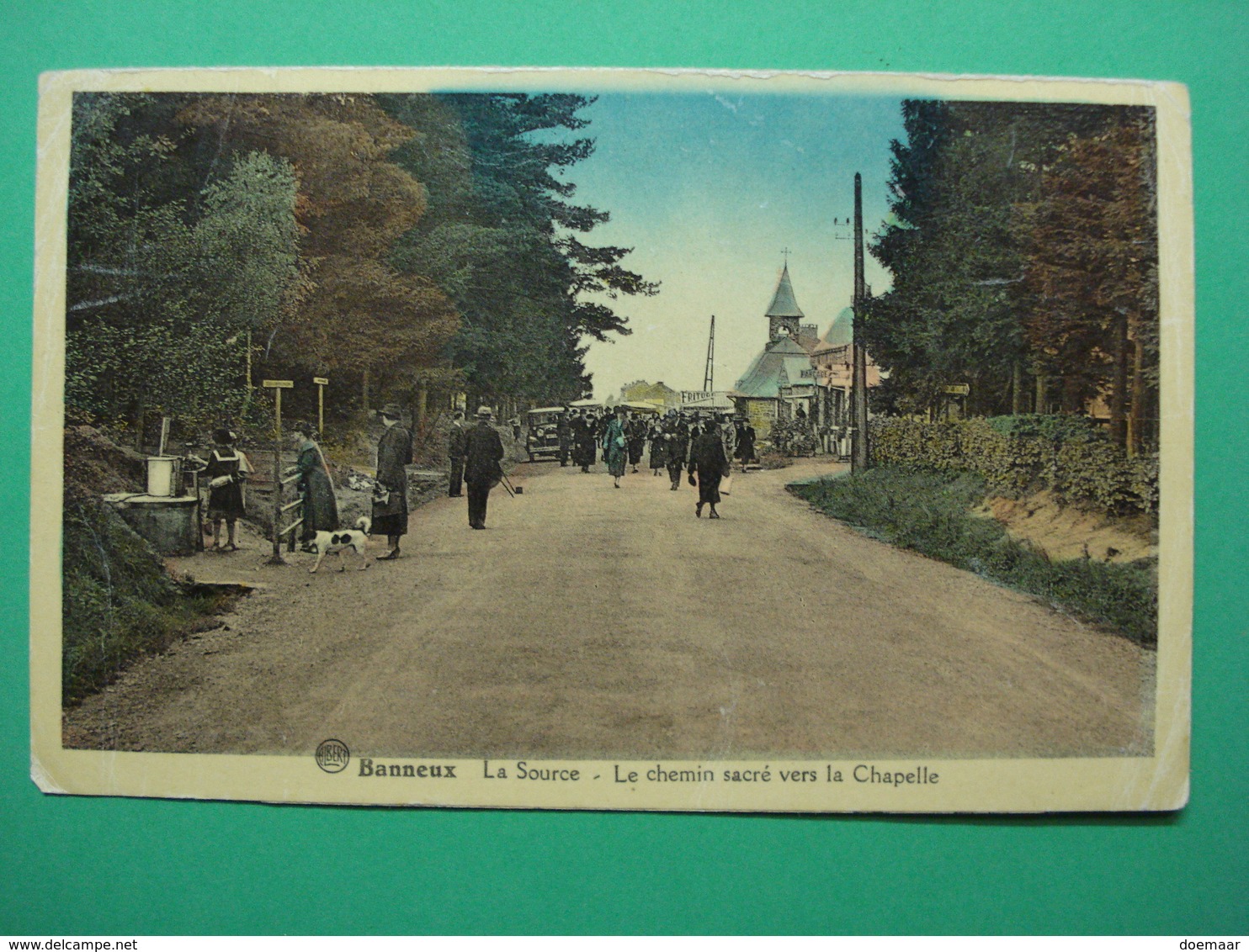 BE1819 Banneux La Source Le Chemin Sacre Vers La Chapelle - Sprimont