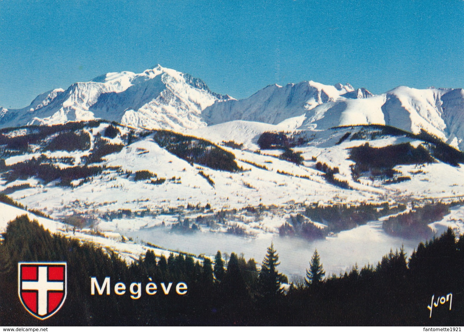 MEGEVE LE MONT BLANC, LE MONT D'ARBOIS (dil384) - Megève