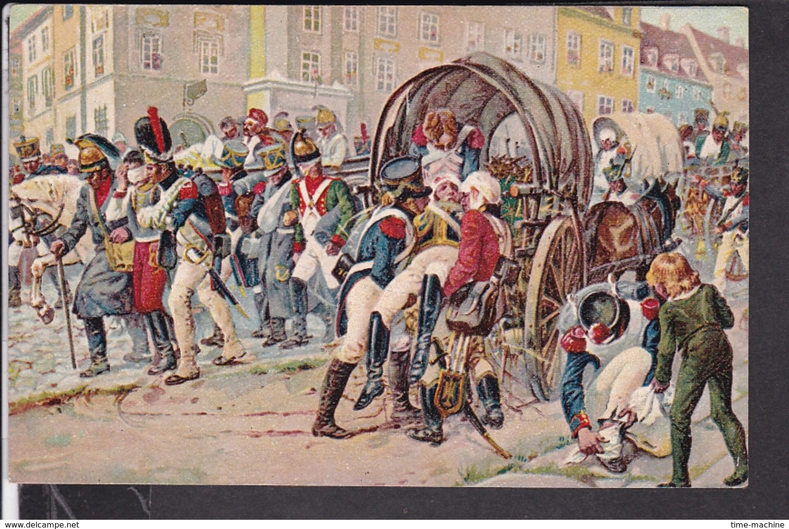 Völkerschlacht 1813 , 2 X Werbung Im Ansichtskarten Format , Lichtenheldt Meuselbach - Andere Kriege