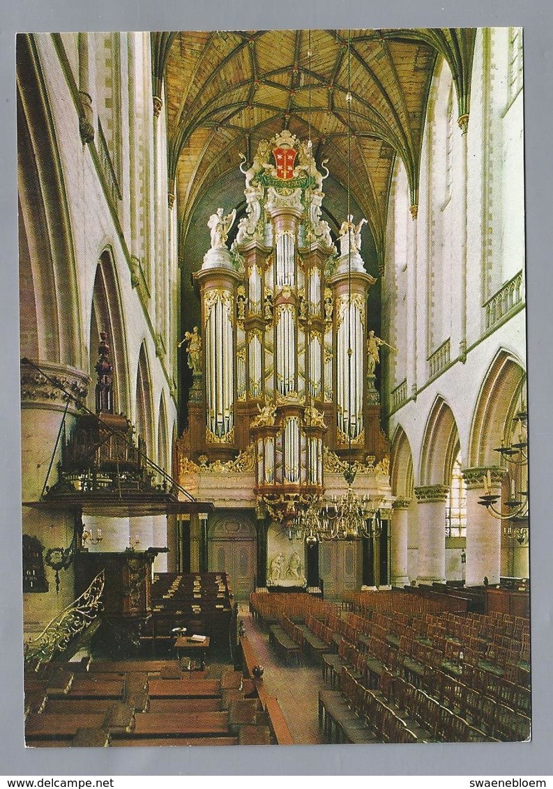 NL.- HAARLEM. Grote Of St. Bavokerk. Orgel. Preekstoel. . - Kerken En Kathedralen