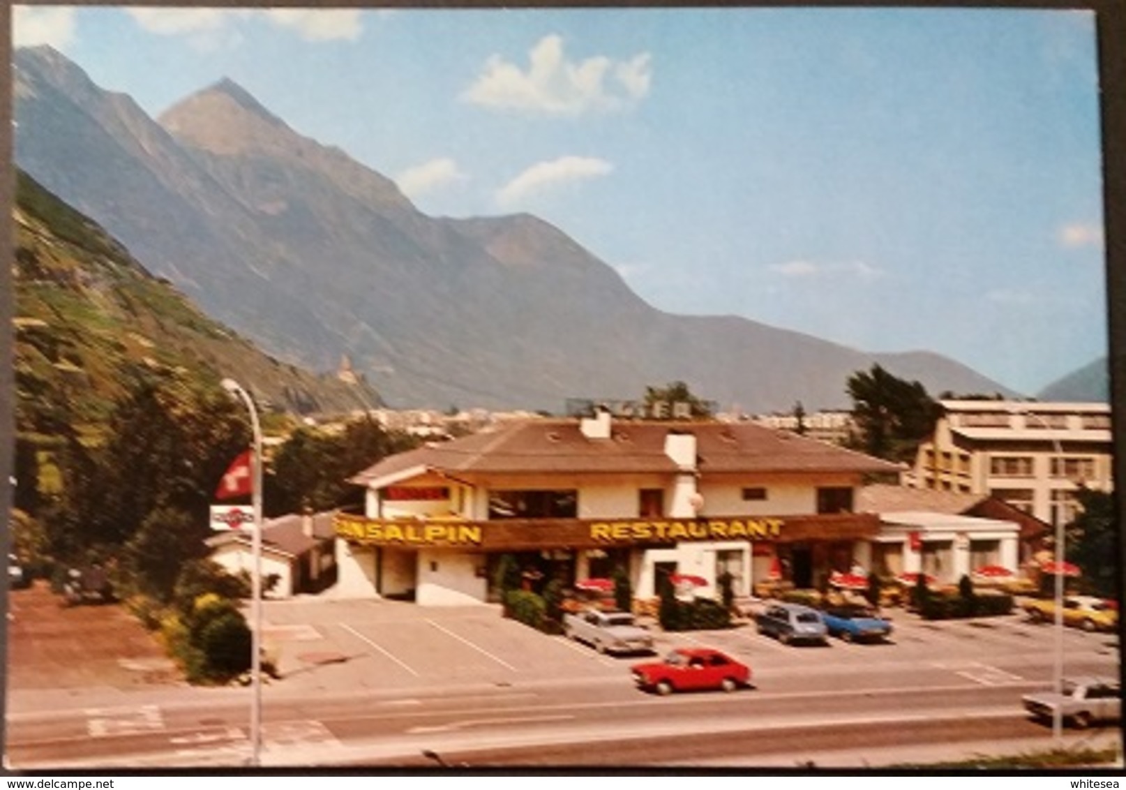 Ak Schweiz - Martigny - Croix - Motel - Martigny